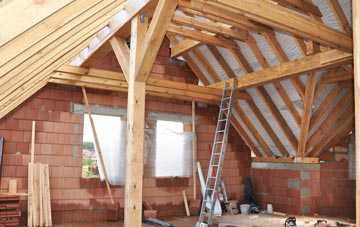 Myerscough Smithy attic trusses